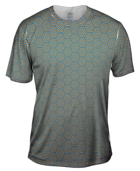 Optical Illusion Jazz Swirl&nbsp;Mens T-Shirt