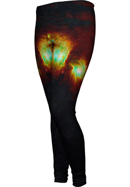Space Galaxy Messier 78 Womens Leggings