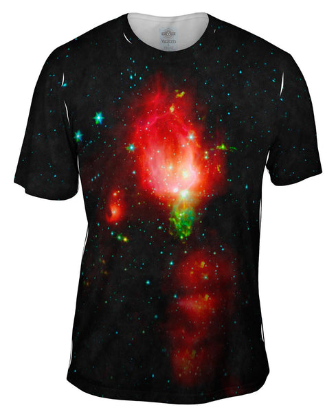 Space Galaxy Cluster Mens T-Shirt