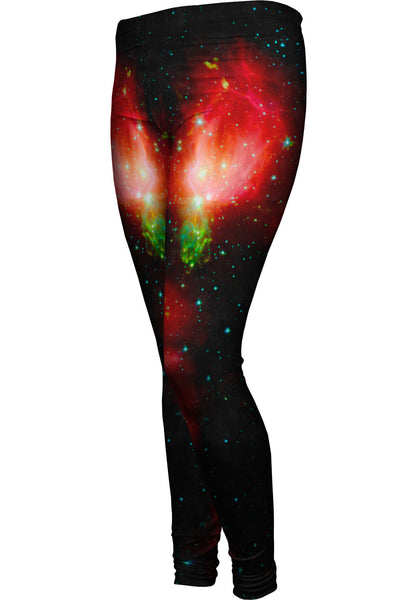 Space Galaxy Cluster Womens Leggings