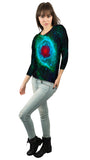 Space Galaxy Helix Nebula Green