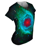 Space Galaxy Helix Nebula Green