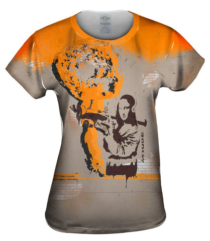 Graffiti Banksy Mona Lisa