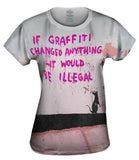 Graffiti Banksy Rat Illegal Graffiti