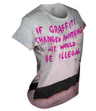 Graffiti Banksy Rat Illegal Graffiti