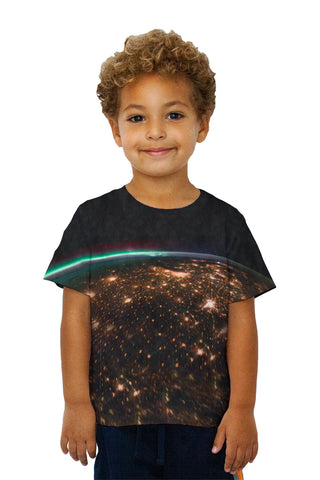 Kids Space Midwest Night Aurora Borealis