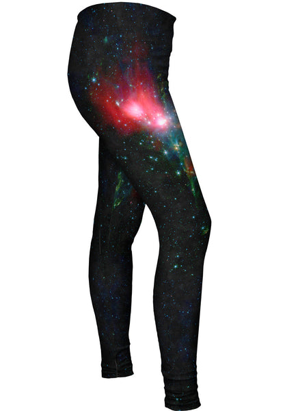 Space Galaxy Nebulae NGC Chaotic Beauty Womens Leggings