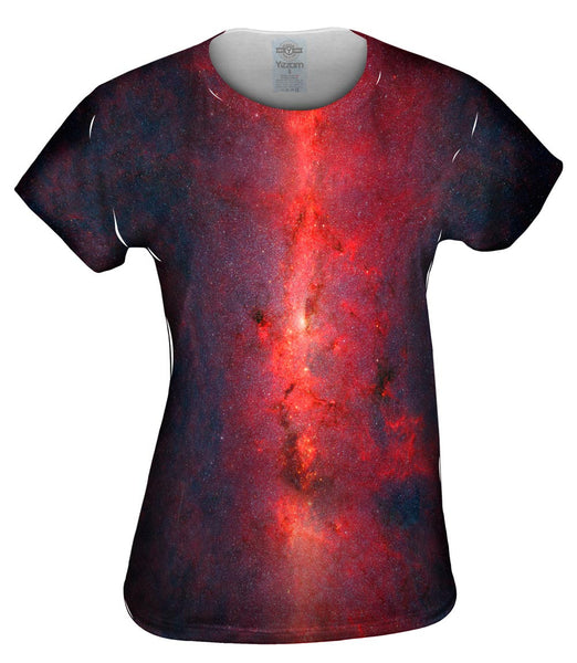 Space Center of the Milky Way Galaxy Womens Top