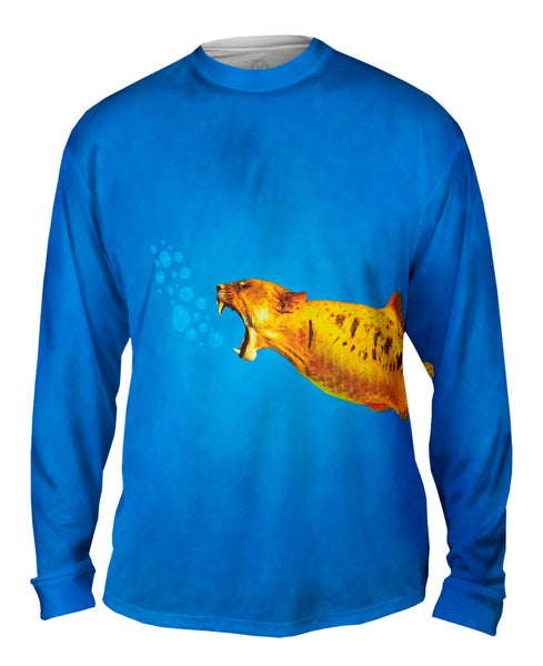 Lion Fish Mens Long Sleeve