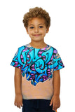 Kids Graffiti Blue Diamond