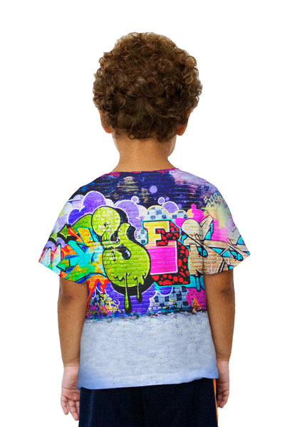 Kids Graffiti And E Kids T-Shirt