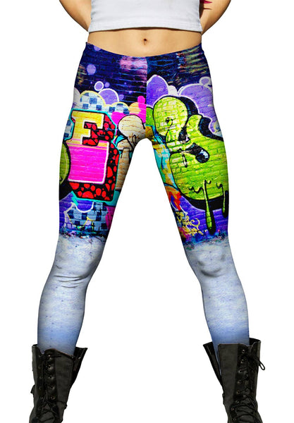 Urban Graffiti HipHop Print Women's Leggings