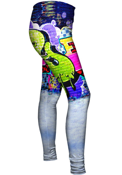 Graffiti And E Womens Leggings