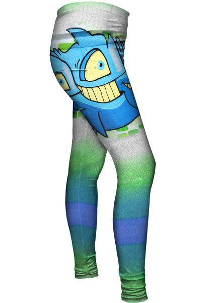 Graffiti Here Fishy Fishy Womens Leggings