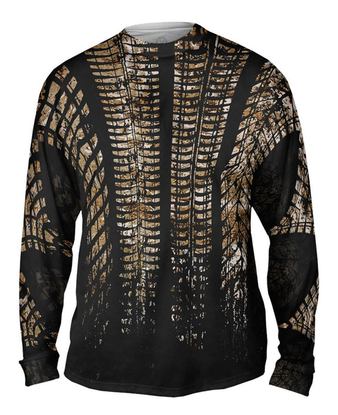 Tire Marks Dirty Mens Long Sleeve