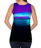 Aurora Borealis Sky Purple