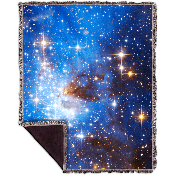 Stellar Space Nursery Woven Tapestry Throw