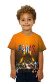 Kids Paris Pride Eiffel Tower At Night