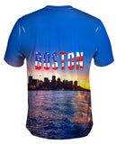 Boston Harbor Sunset