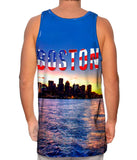 Boston Harbor Sunset
