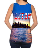 Boston Harbor Sunset