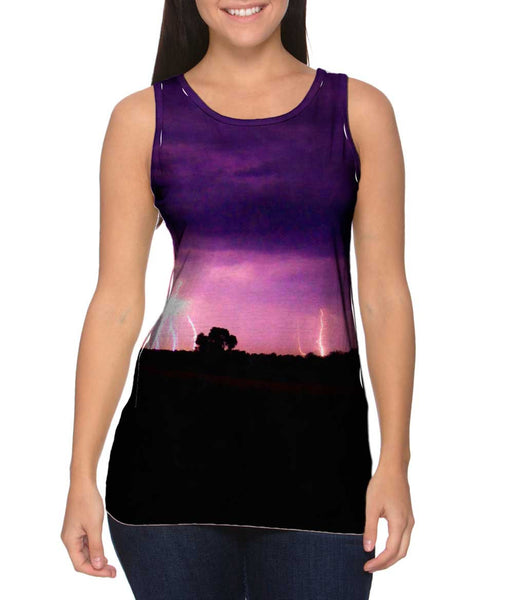 Lightning Horizon Womens Tank Top