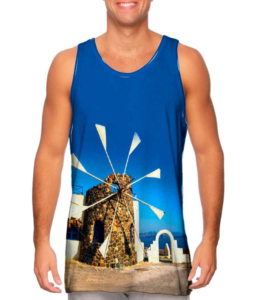 Cyclades Mill Greece&nbsp;Mens Tank Top