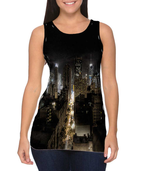New York City At Night&nbsp;Womens Tank Top