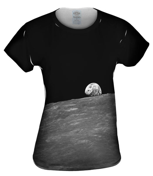Earth Rise Space Womens Top