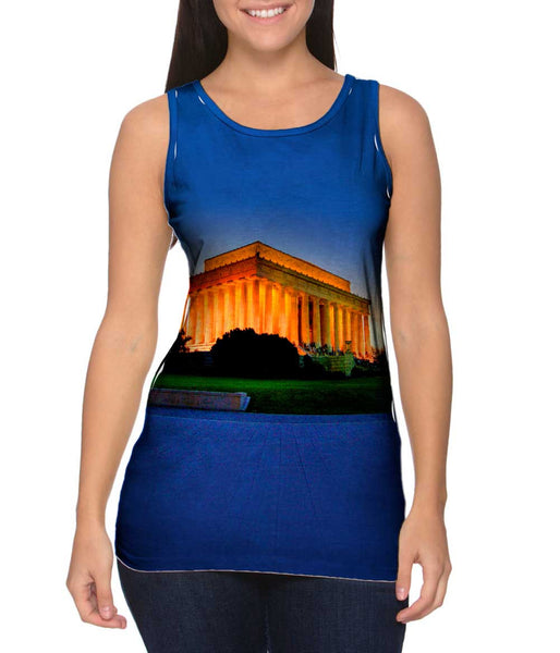 Lincoln Memorial Sunset&nbsp;Womens Tank Top