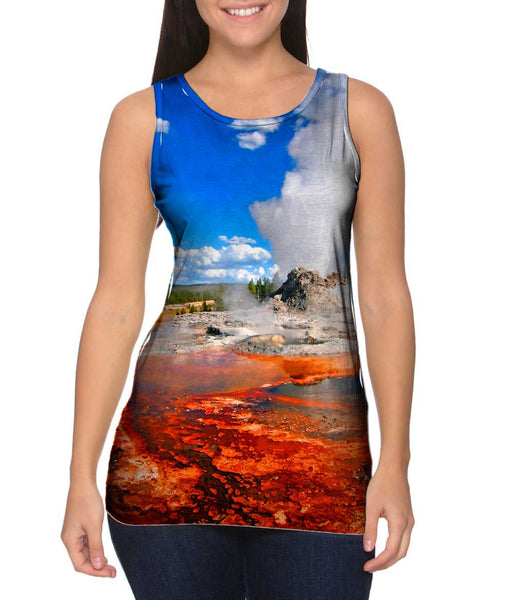 Yellowstone Castle Geysir&nbsp;Womens Tank Top