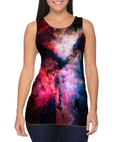 Star Forming Carina Nebula Space Womens Tank Top