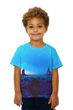 Kids Seascape After Sunset