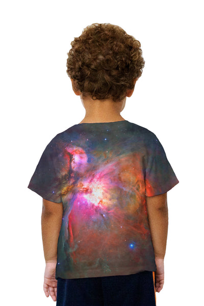 Kids Orion Nebula Hubble 2006 Mosaic Space Galaxy Kids T-Shirt