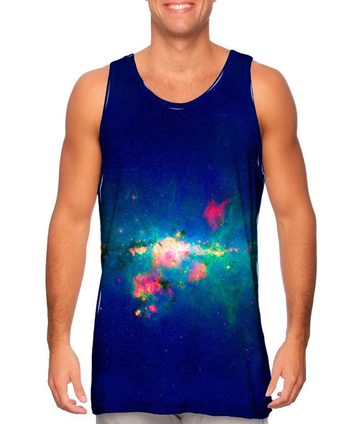 Downtown Milky Way Space Galaxy&nbsp;Mens Tank Top
