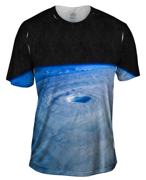 Hurricane Isabel From ISS Space Mens T-Shirt