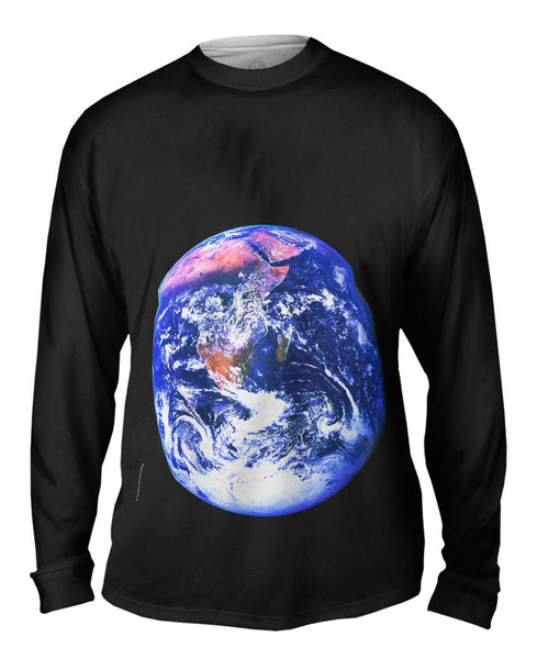 First Picture Of Earth From Space Mens Long Sleeve