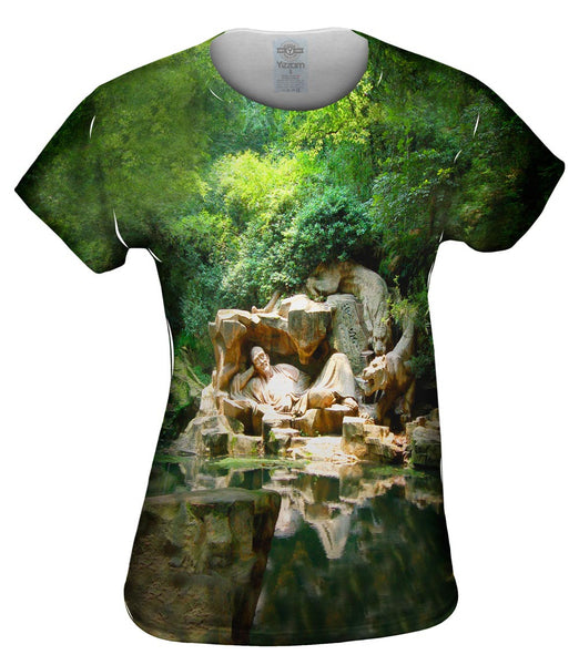 Dreaming Of The Tiger Spring In Hangzhou Womens Top