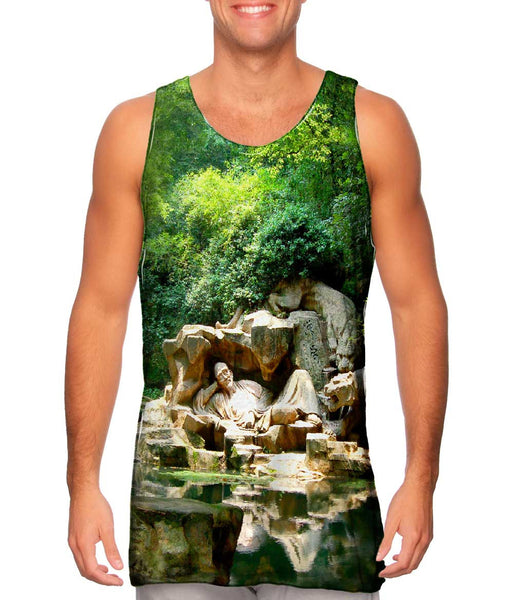Dreaming Of The Tiger Spring In Hangzhou&nbsp;Mens Tank Top