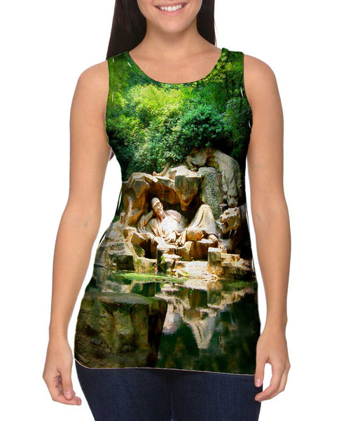 Dreaming Of The Tiger Spring In Hangzhou Womens Tank Top