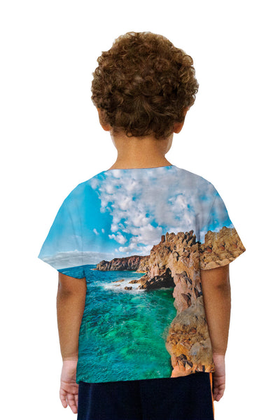 Kids Cristal Clear Cliffs Kids T-Shirt