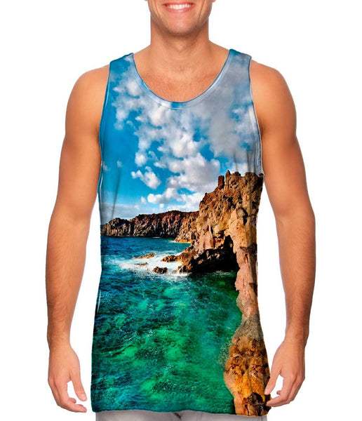 Cristal Clear Cliffs&nbsp;Mens Tank Top