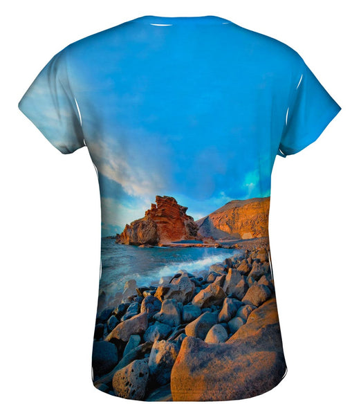 Canary Islands Spain El Golfo Beach&nbsp;Womens Top