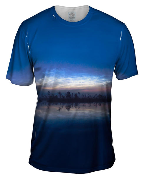 Noctilucent Clouds Glowing&nbsp;Mens T-Shirt