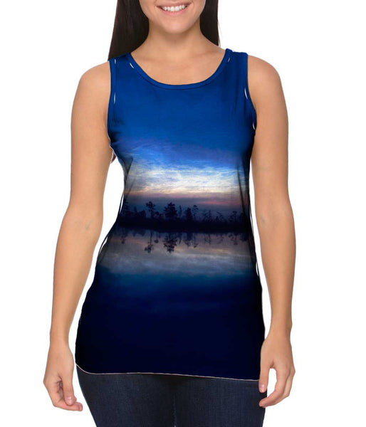 Noctilucent Clouds Glowing&nbsp;Womens Tank Top