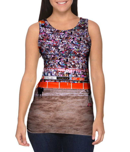San Marcos Bullfight Mexico&nbsp;Womens Tank Top
