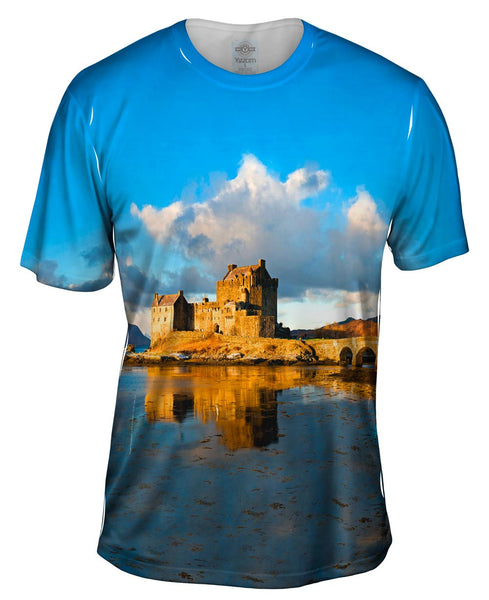 Eilean Donan Castle Scotland Mens T-Shirt