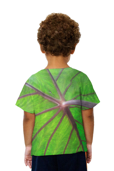 Kids Taro Leaf Underside Kids T-Shirt