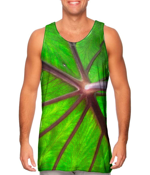 Taro Leaf Underside&nbsp;Mens Tank Top