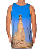 Mosque Minaret Ibn Tulun Cairo Egypt